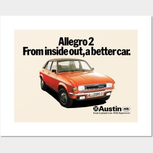 AUSTIN ALLEGRO - advert Posters and Art